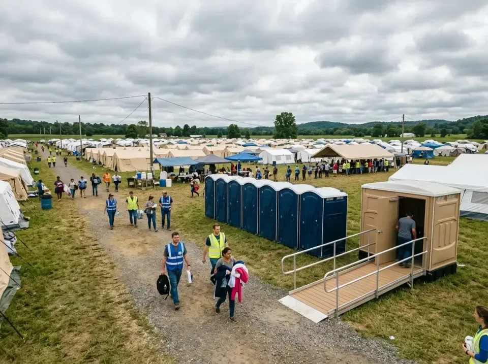 disaster-relief-camp-restrooms-010 — frequently asked questions, Dumpster & Portable Bathrooms Rental in Knightdale, NC